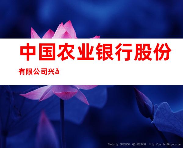 中国农业银行股份有限公司兴和兴通支行