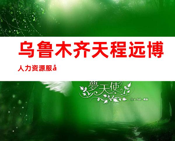 乌鲁木齐天程远博人力资源服务有限公司