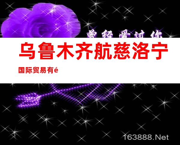 乌鲁木齐航慈洛宁国际贸易有限公司