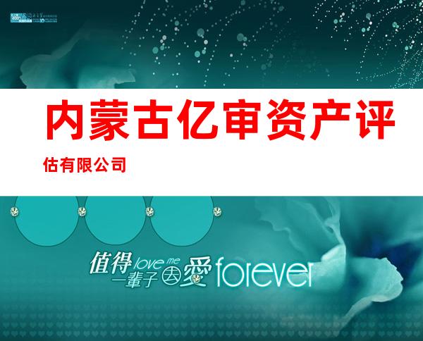 内蒙古亿审资产评估有限公司