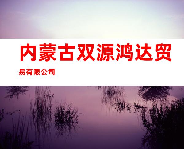 内蒙古双源鸿达贸易有限公司