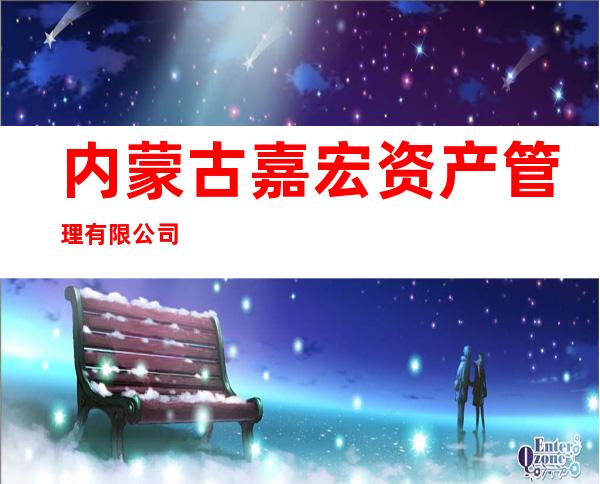 内蒙古嘉宏资产管理有限公司
