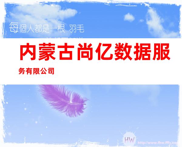 内蒙古尚亿数据服务有限公司