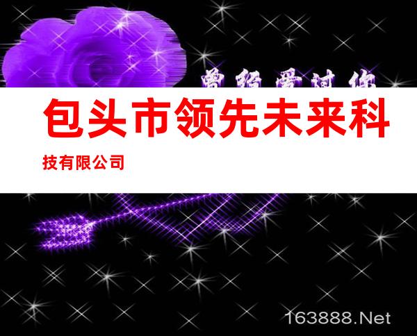 包头市领先未来科技有限公司