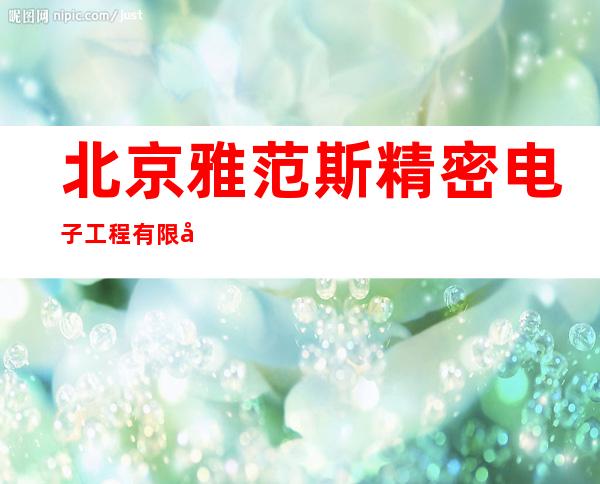 北京雅范斯精密电子工程有限公司