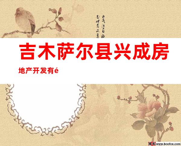 吉木萨尔县兴成房地产开发有限责任公司