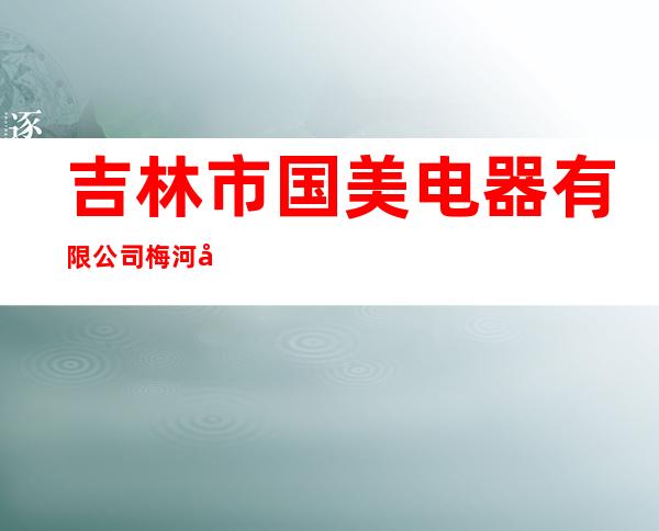 吉林市国美电器有限公司梅河口市分公司
