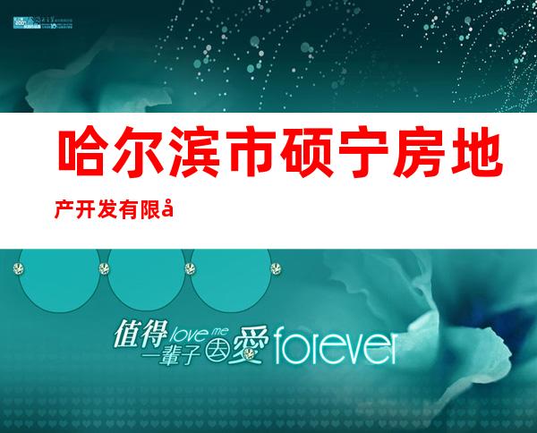 哈尔滨市硕宁房地产开发有限公司