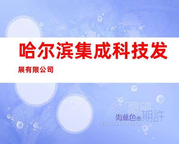 哈尔滨集成科技发展有限公司