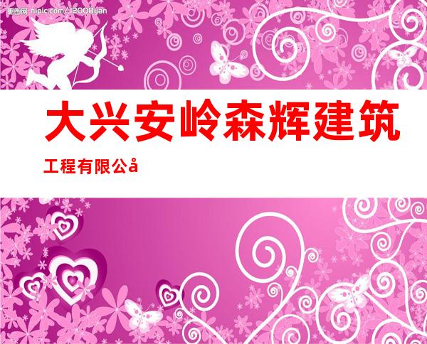 大兴安岭森辉建筑工程有限公司