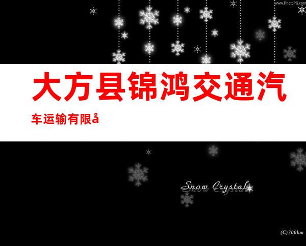 大方县锦鸿交通汽车运输有限公司