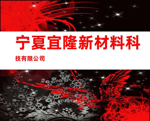 宁夏宜隆新材料科技有限公司