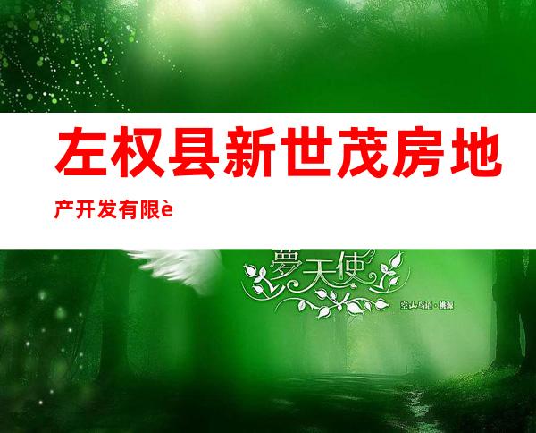 左权县新世茂房地产开发有限责任公司