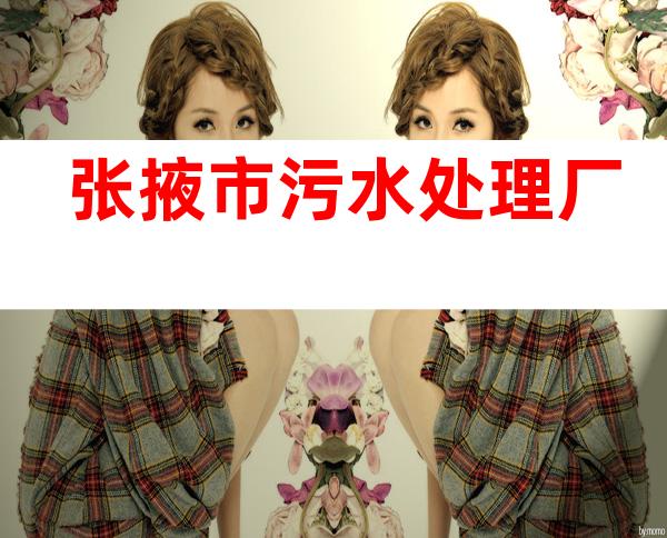 张掖市污水处理厂