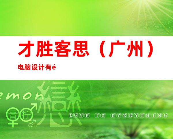 才胜客思（广州）电脑设计有限公司