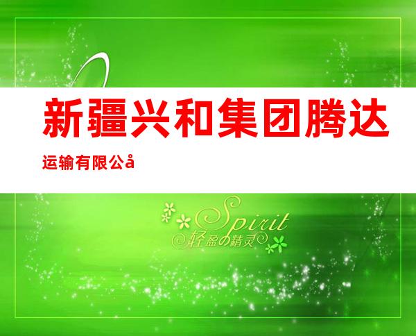 新疆兴和集团腾达运输有限公司客运修理厂