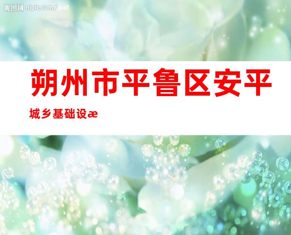 朔州市平鲁区安平城乡基础设施建设投资有限公司
