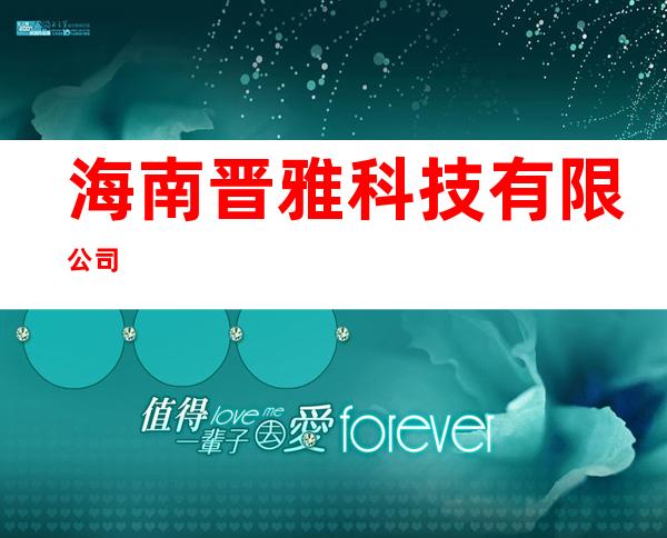 海南晋雅科技有限公司
