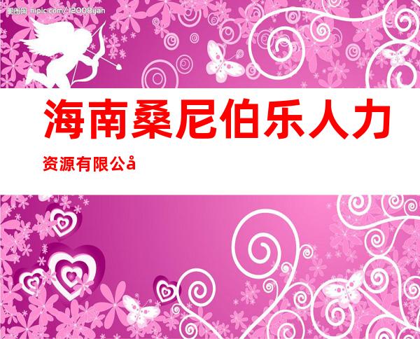 海南桑尼伯乐人力资源有限公司