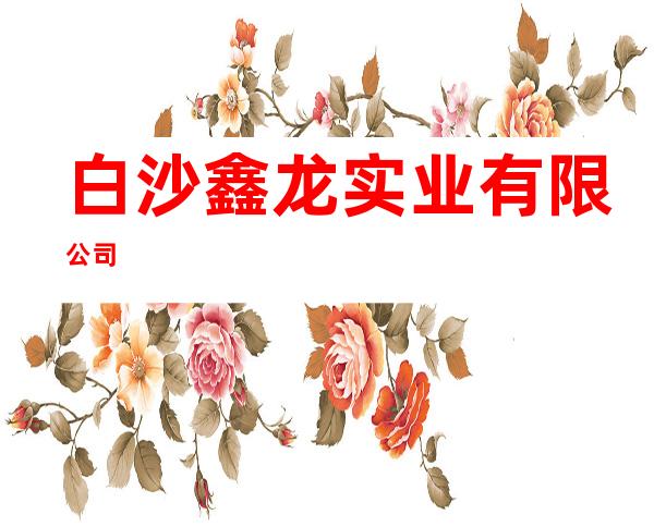 白沙鑫龙实业有限公司