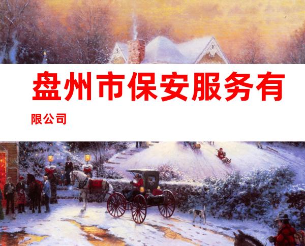 盘州市保安服务有限公司
