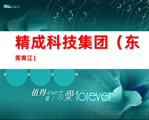 精成科技集团（东莞黄江）