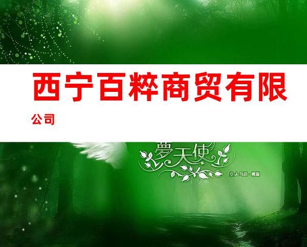 西宁百粹商贸有限公司