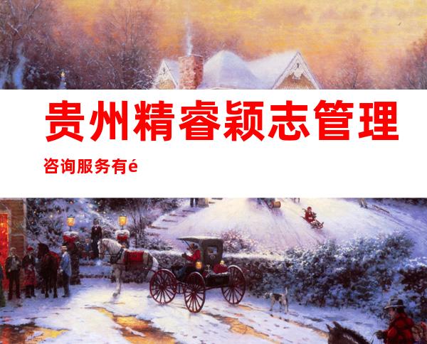 贵州精睿颖志管理咨询服务有限公司