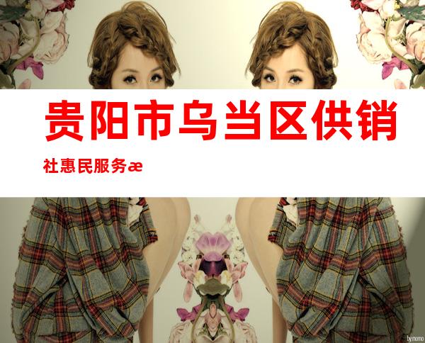 贵阳市乌当区供销社惠民服务有限公司