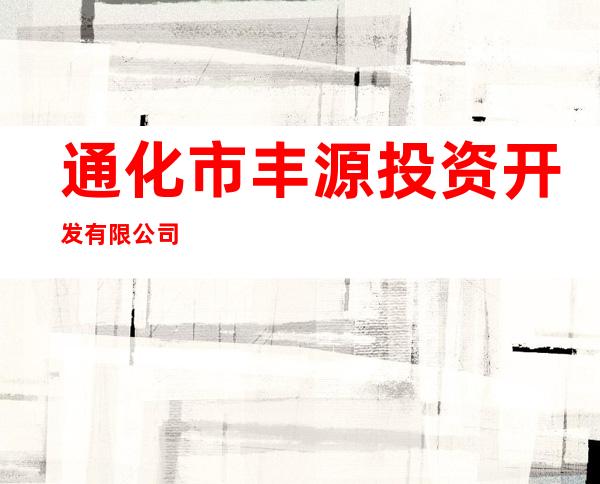 通化市丰源投资开发有限公司