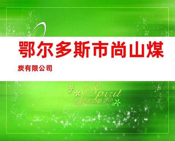 鄂尔多斯市尚山煤炭有限公司