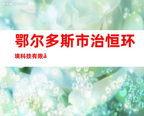 鄂尔多斯市治恒环境科技有限公司