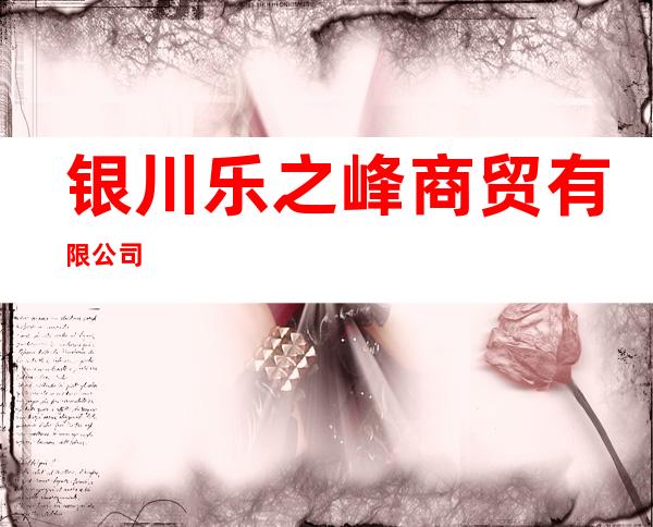 银川乐之峰商贸有限公司