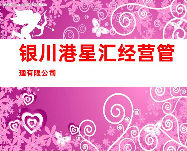 银川港星汇经营管理有限公司
