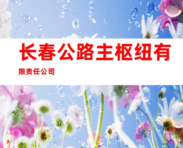 长春公路主枢纽有限责任公司