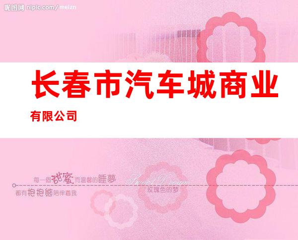 长春市汽车城商业有限公司