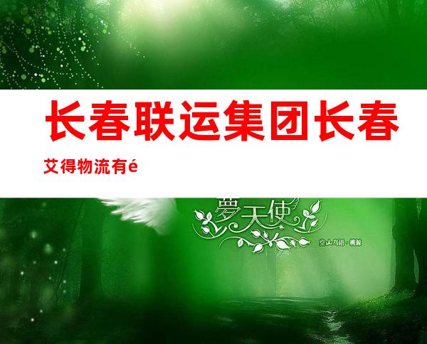 长春联运集团长春艾得物流有限公司