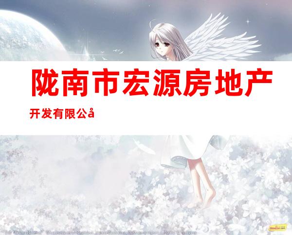 陇南市宏源房地产开发有限公司