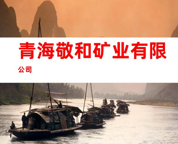 青海敬和矿业有限公司