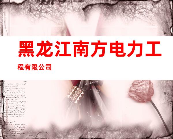 黑龙江南方电力工程有限公司