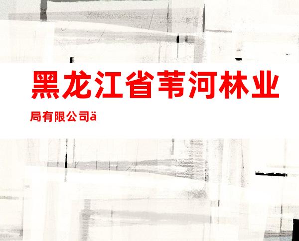 黑龙江省苇河林业局有限公司供应科兴林加油站