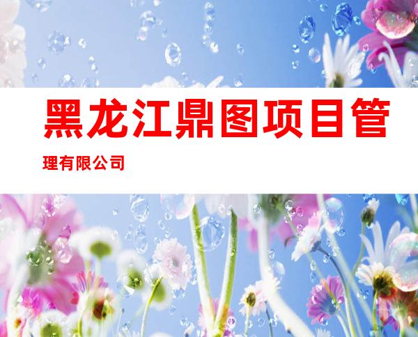 黑龙江鼎图项目管理有限公司